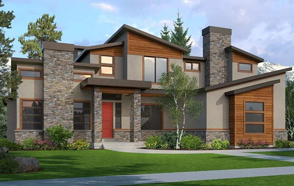 Tuhaye Mountain Modern Floor Plan | Hibbs Luxury Homes