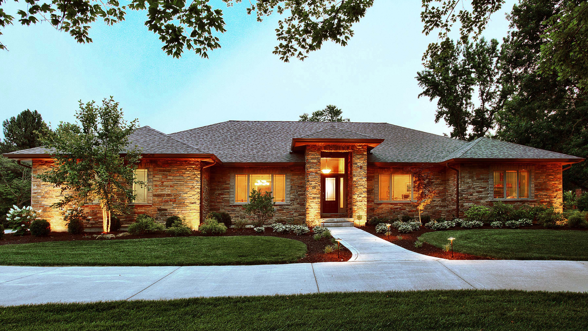 Woodland Hills Custom Home Floor Plan