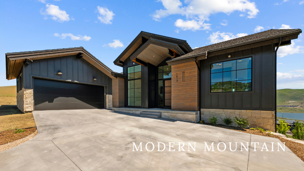 Modern Mountain Home Built by Hibbs Homes