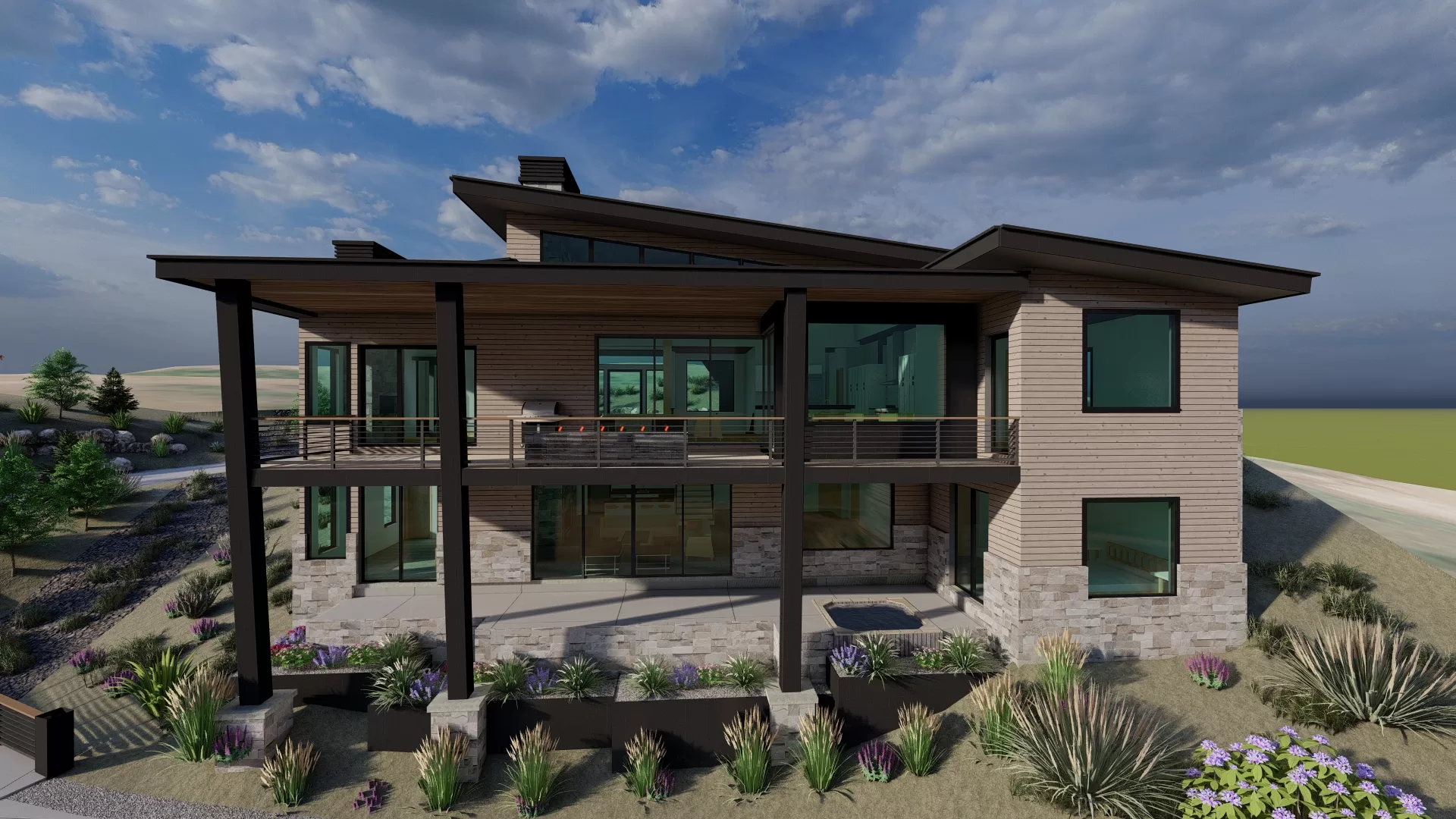 SkyRidge Park City Lot 84 Custom Home by Hibbs Luxury Homes