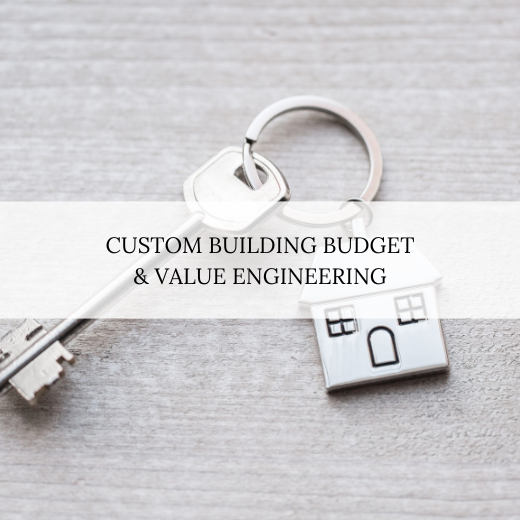 Cost and budget for building custom home